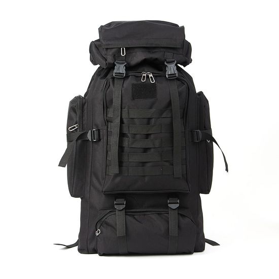 [와인앤쿡]아웃도어 블랙 캠핑 대용량 백팩 1개