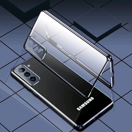 갤럭시s23 + 울트라 풀커버 강화유리 렌즈보호 케이스