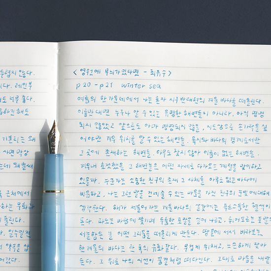 새틴 노트 토모에리버 B6