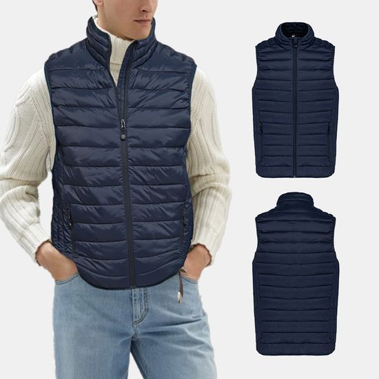 KARIBAN 카리반 경량 패딩 조끼 베스트(네이비)