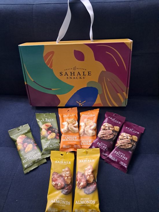 견과 선물세트 (사할리스낵 42.5g, 8봉)