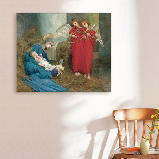 마리안 스톡스 - 아기 예수를 기쁘게 맞이하는 천사들