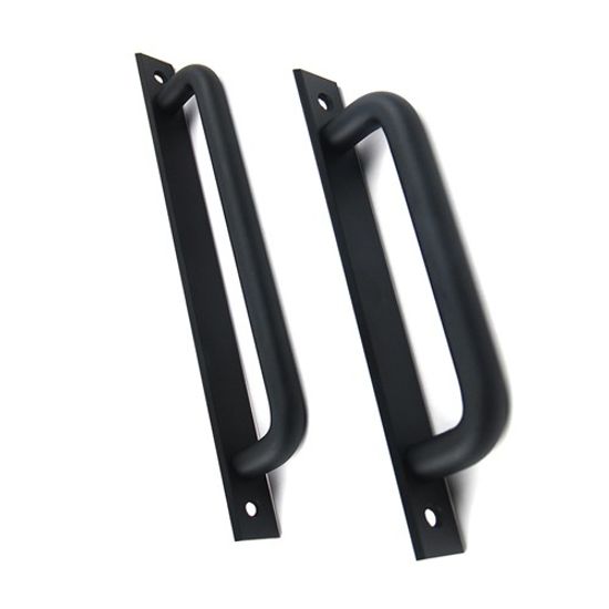 ㄷ자봉판손잡이 2구 192P 흑색