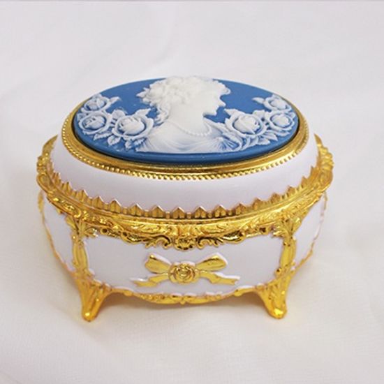 까메오 원형 오르골 보석함(AH-072) AH-072