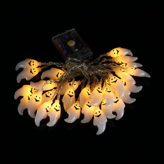 [도토로] 30구 LED 할로윈 유령 가랜드 전구(4.5M)