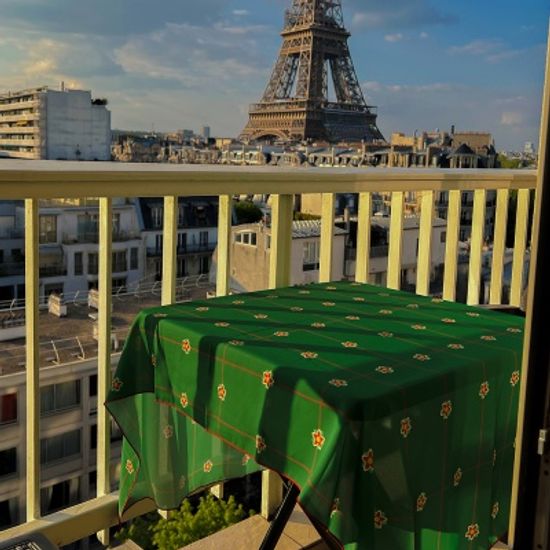 한국 전통 패브릭포스터 04 격자단청 초록색