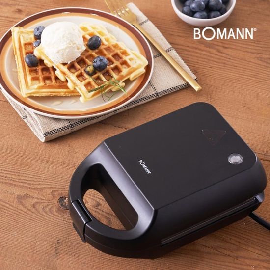 보만 전기 와플 샌드위치 간식 메이커 기계 WM1165B