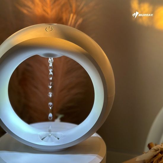 인테리어 LED 물멍가습기 미니 초음파 가습기 HUMI-10