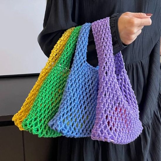 다용도 캐주얼 컬러 미니 그물백(WCD22B8)