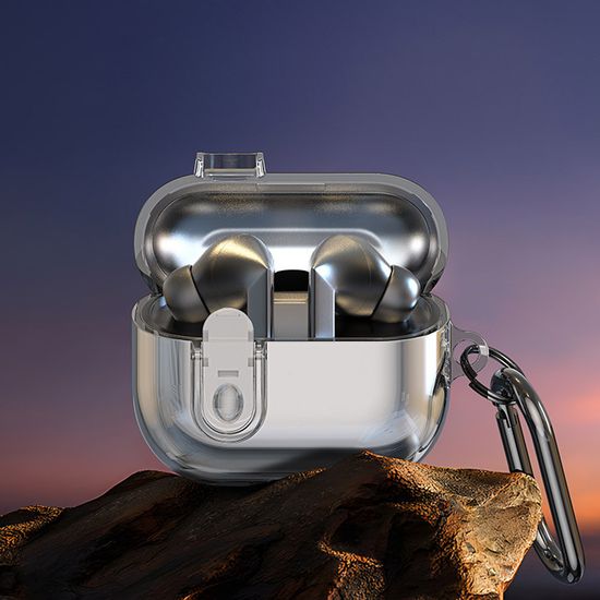 갤럭시 버즈3 프로 반투명 락 잠금 버튼 범퍼 케이스