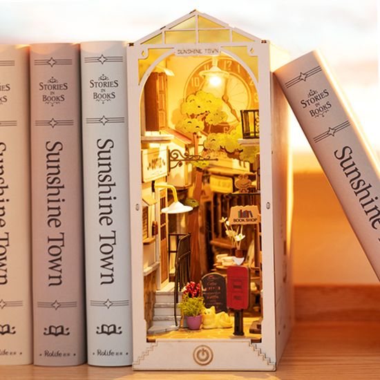 핸즈크라프트 DIY미니어처 북눅 선샤인 타운