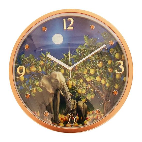 사과나무코끼리 골드 벽시계(WFHDBHZ)