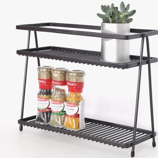 아도라하우스 2단 주방 양념 선반