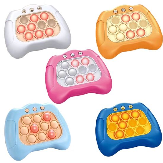 푸쉬팝 버블 뮤직 게임기 라이트 4가지모드 팝잇 피젯