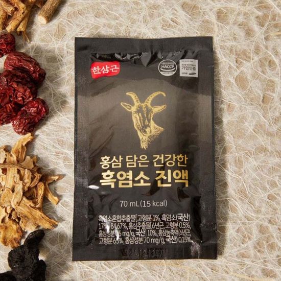 한삼근 홍삼 담은 건강한 흑염소 진액 70ml x 30포