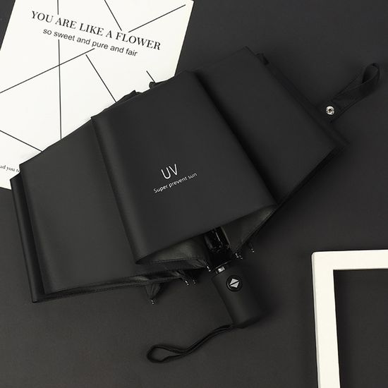 심플 UV차단 완전자동 양산겸 우산(블랙)