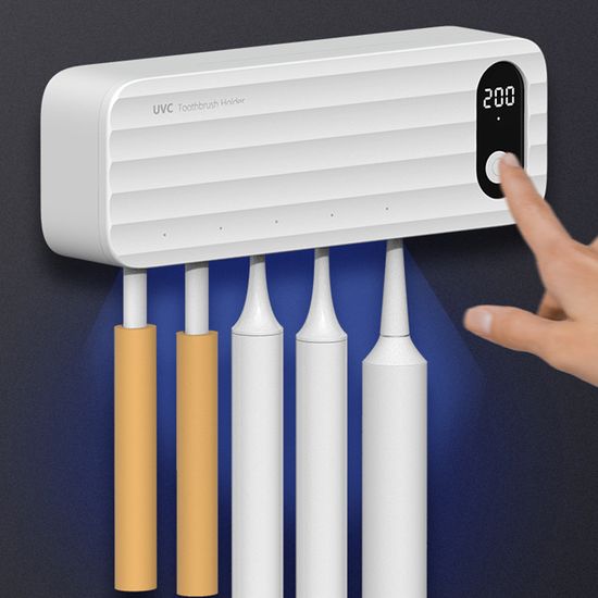 [홈앤시스] 자동살균모드 UVC 칫솔살균기