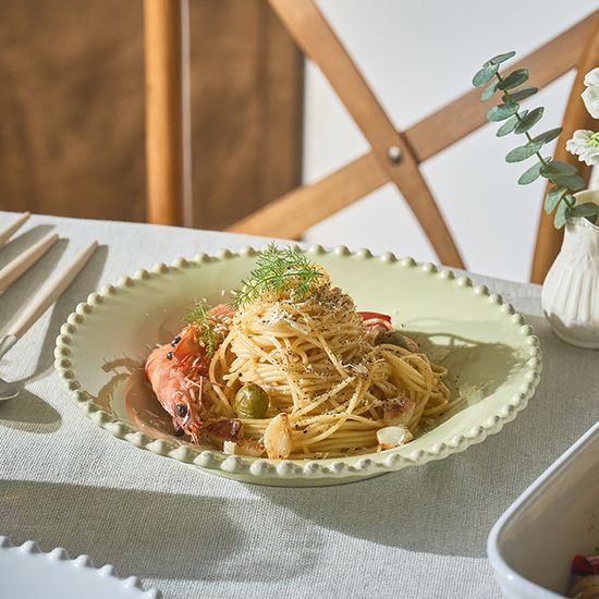 [코스타노바] 펄 릴리그린 24cm 파스타접시