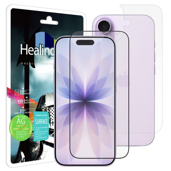 아이폰17 저반사 강화유리 액정보호필름 1매 후면1매