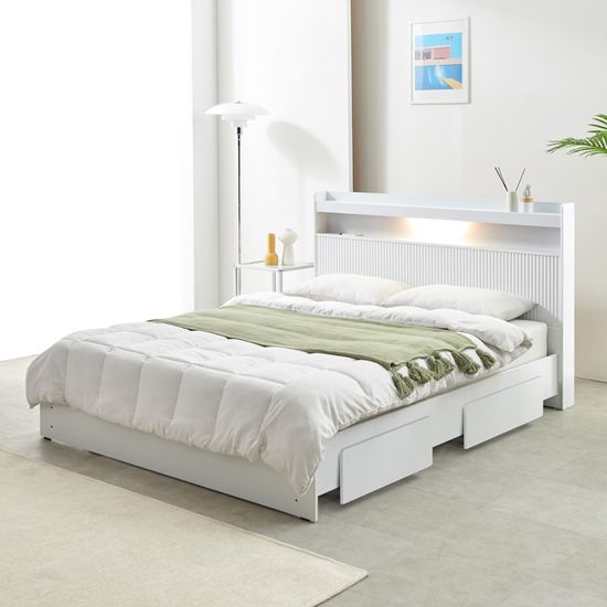 [보루네오]LED침대Q (독립매트) KC712