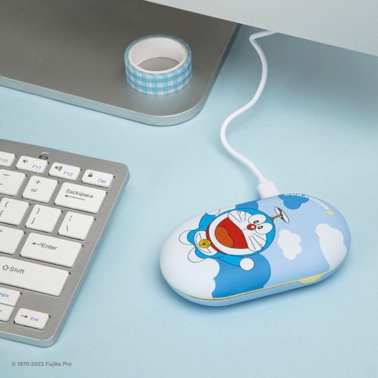 도라에몽 충전식 휴대용 손난로 핸드워머 보조배터리