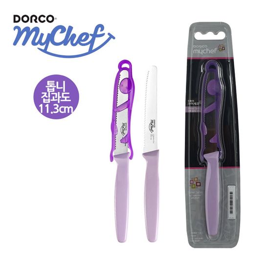 도루코 톱니 캠핑 주방 칼 과도 11.3cm(W5B33C8)