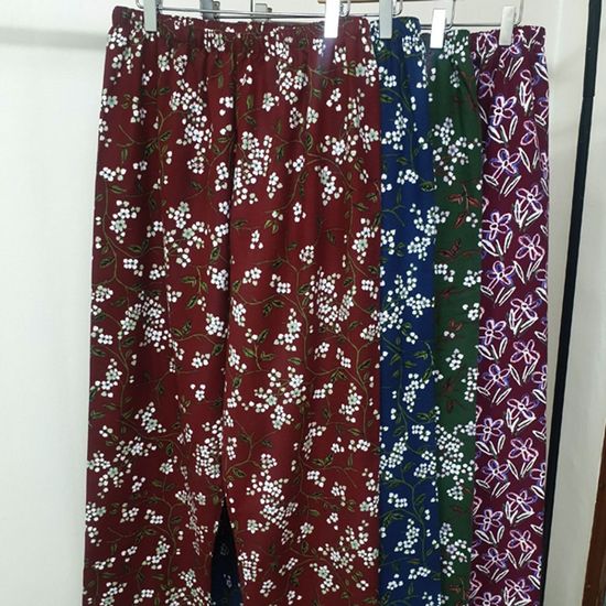 국산 면 빅사이즈 잠옷바지(W78D679)