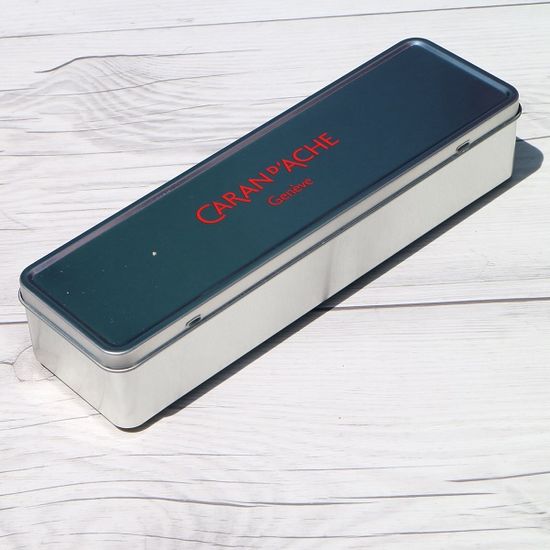 까렌다쉬 대용량 양철필통/철제 펜슬케이스 XL 505