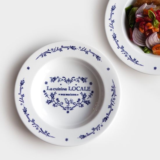 마메종 블루로즈 4인 식기세트 20p