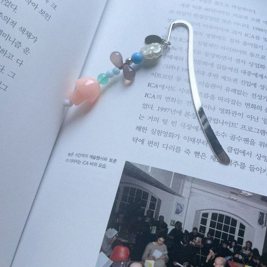   [선물 포장] pink mushroom bookmark