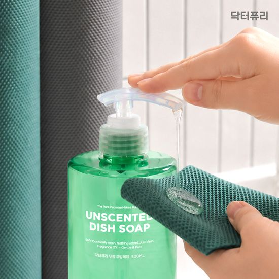 닥터퓨리 일회용수세미 소형 60매x4입 (색상선택)