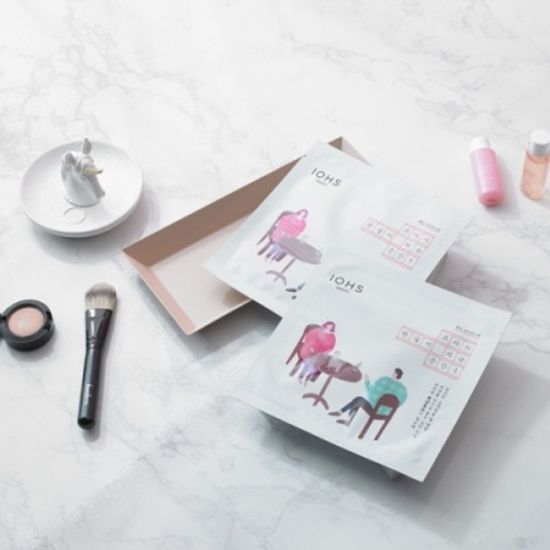 초극세사 시트의 유산균 마스크팩  브라이트닝편