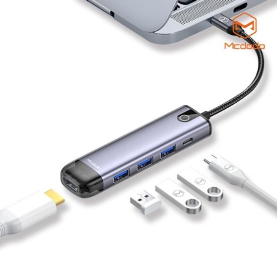 맥도도 5 in 1 C타입 USB 멀티 확장 허브 어댑터