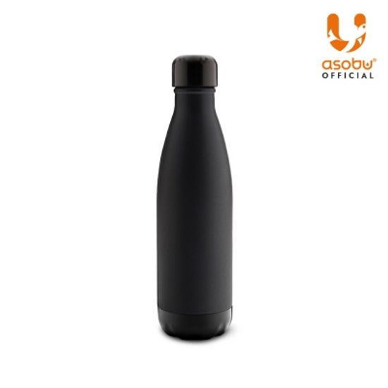 아소부 스테인레스 텀블러 500ML 센트럴파크 블랙블랙
