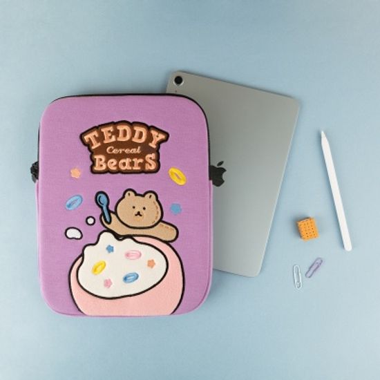 자수 노트북파우치_시리얼 3종(ipad 11/13/15인치)