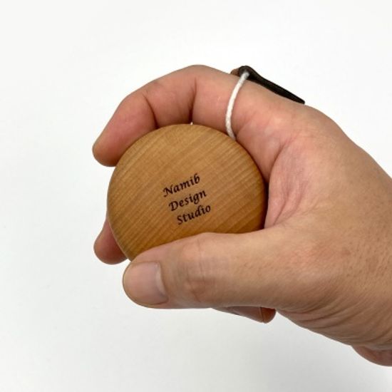 LOG Yoyo+Leather Case (우드요요+가죽케이스)