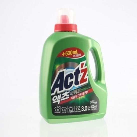 액츠 퍼펙트 액체 세탁세제 3000ml 500ml추가증정