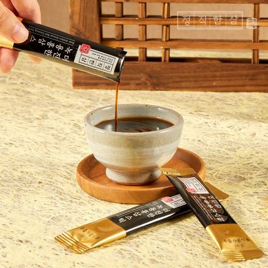 정직한삼 더 진한 녹용홍삼스틱 100포 (+쇼핑백)