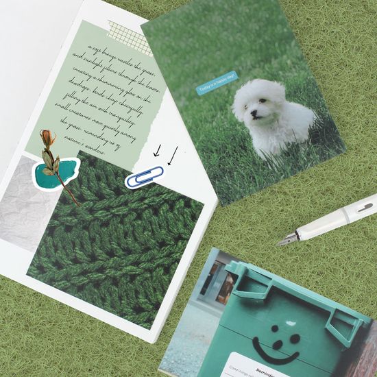 리코즈 오브제 데코 포토엽서 10매입 세트 편지 카드