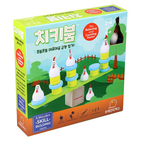 치키붐 보드게임 4세이상 2-4인 수세기 균형