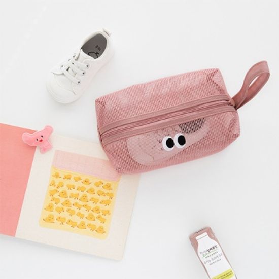 솜솜 메쉬 이지파우치