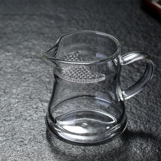 브라이트 필터형 유리 숙우(275ml)/투명 차주전자