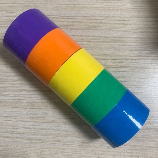 끈끈이 공 찐득볼 4.8CM 테이프 만들기 말랑이 장난감
