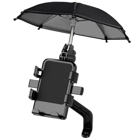 자전거 오토바이 라이더 미니 우산 방수 핸드폰거치대