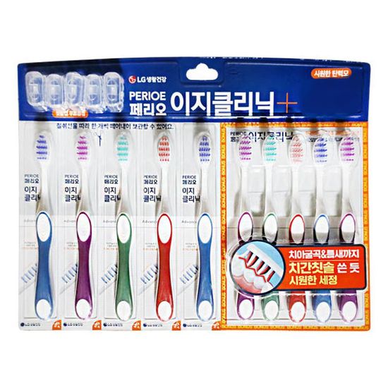 페리오 이지클리닉 12p 칫솔 시원한 탄력모(WAA6DAC)