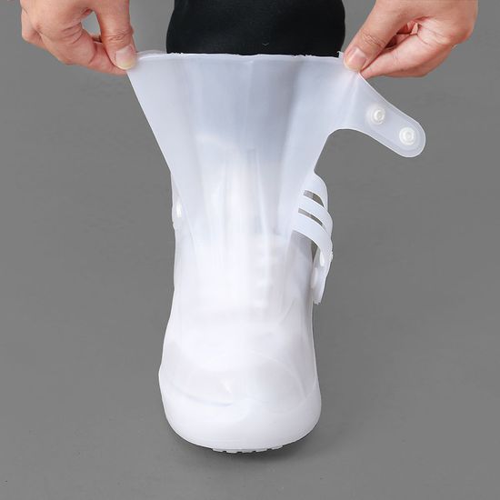 장마 방수 신발커버(280~290mm) (미들화이트)