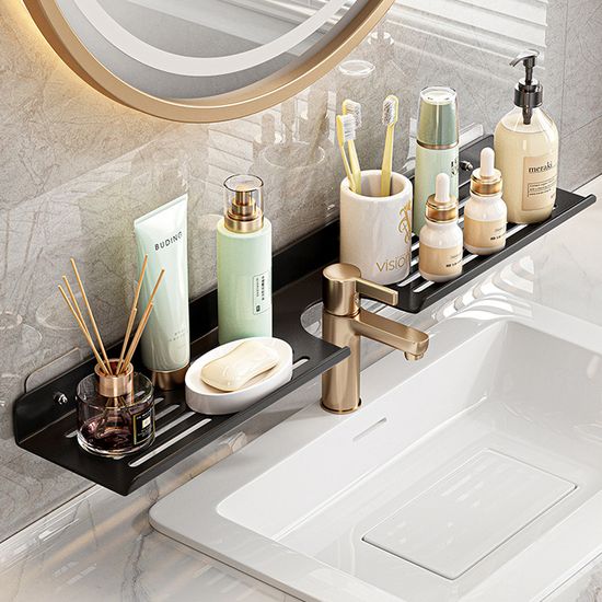 신시아 깔끔 욕실 세면대 수납 벽걸이 선반