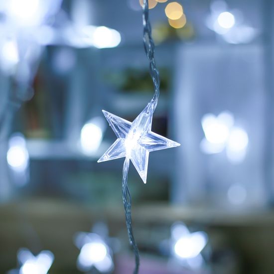 [도토로]은하수 30구 투명선 LED 라인별 백색 지니전