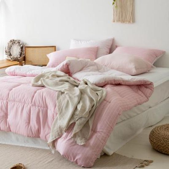 네이블 페니 스트라이프 차렵이불 Q 풀세트