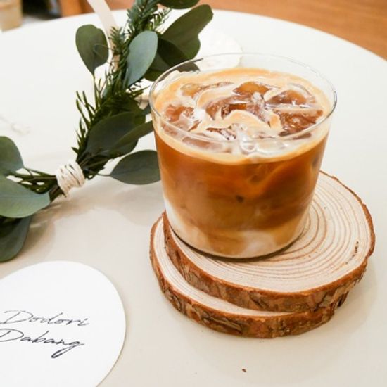 내추럴 우드 코스터